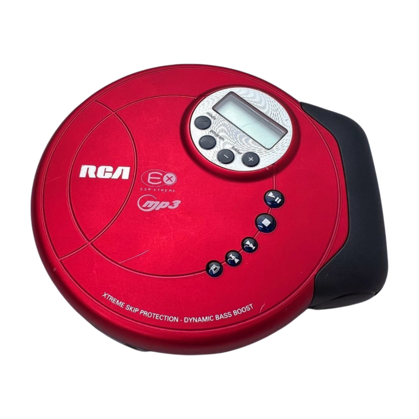 RCA ESP-Xtreme Personal Portable CD MP3 Player Model RP2520 WORKS