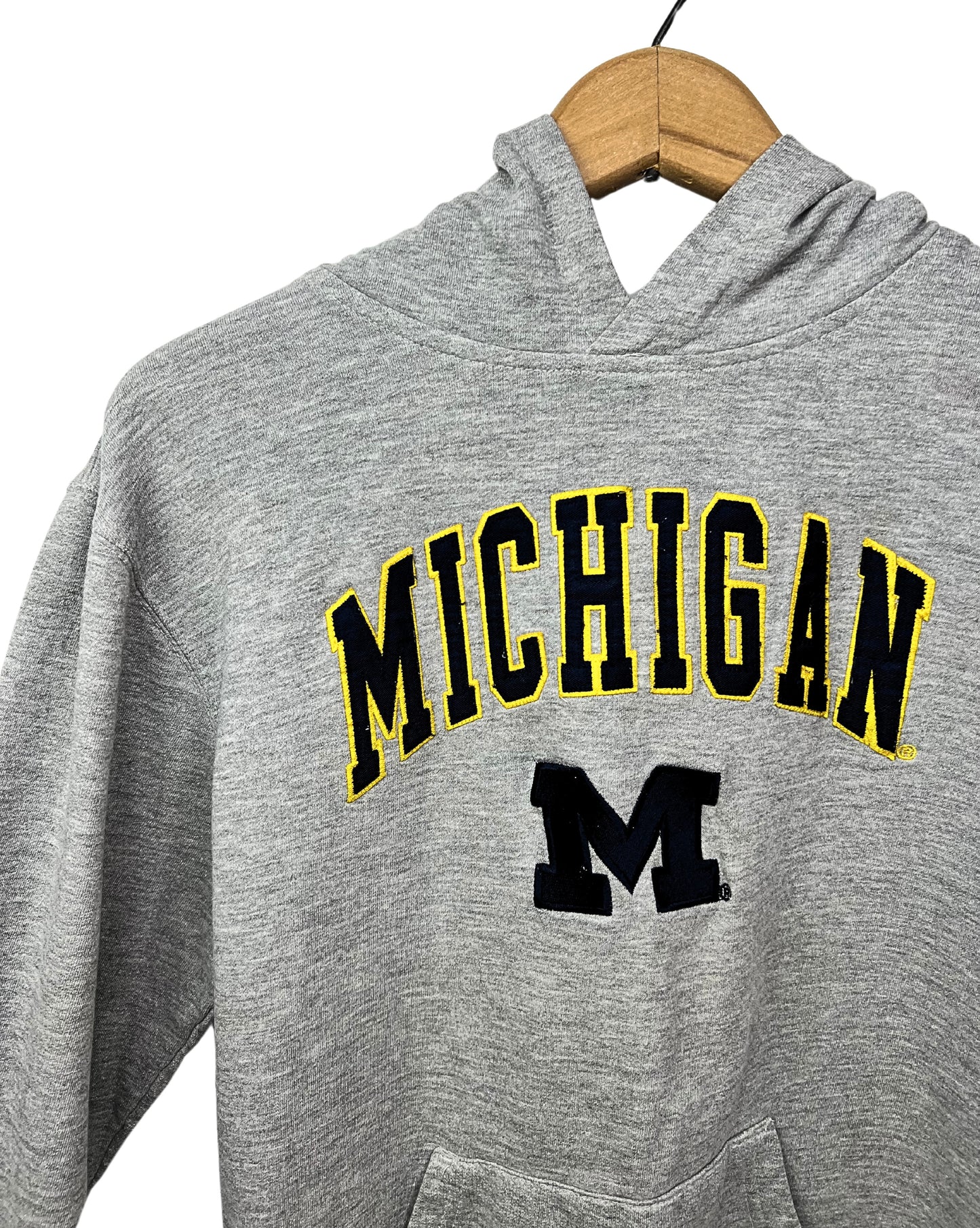 90’s Michigan Wolverine Hooded Sweatshirt