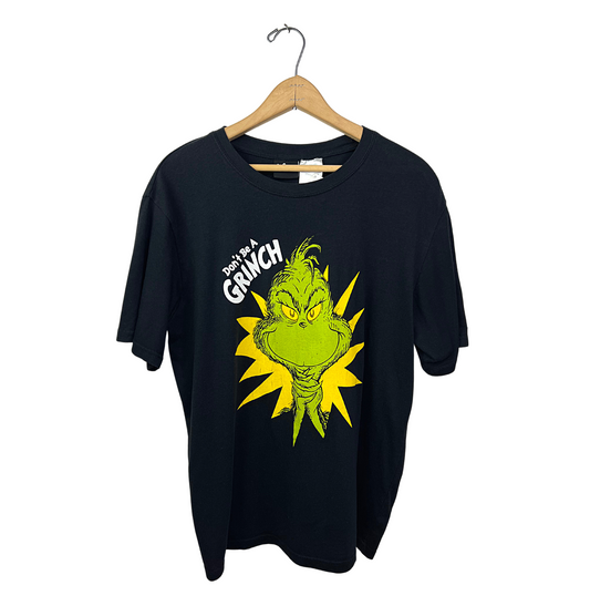 00’s Don’t Be a Grinch Dr. Seuss T-shirt Size Large