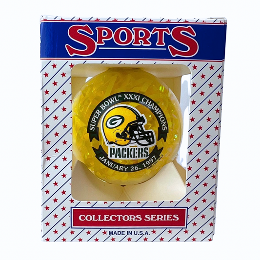 1997 Green Bay Packers Super Bowl XXXI Champions Ornament