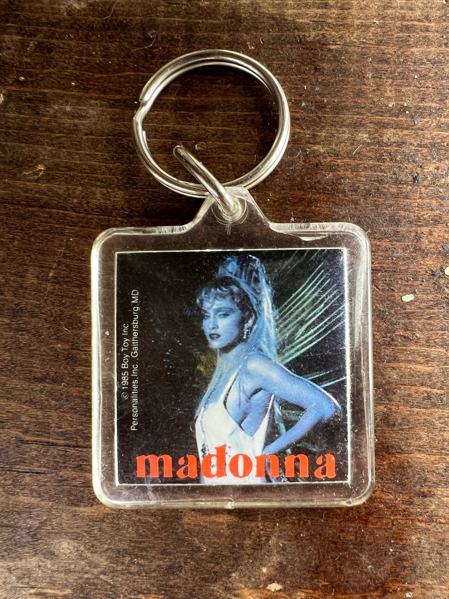 1985 Madonna Keychain Purse Charm