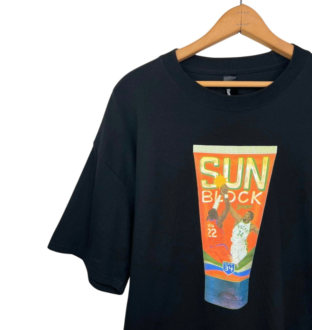 Giannis Antetokounmpo Milwaukee Bucks Freak Protection T-shirt Size Large