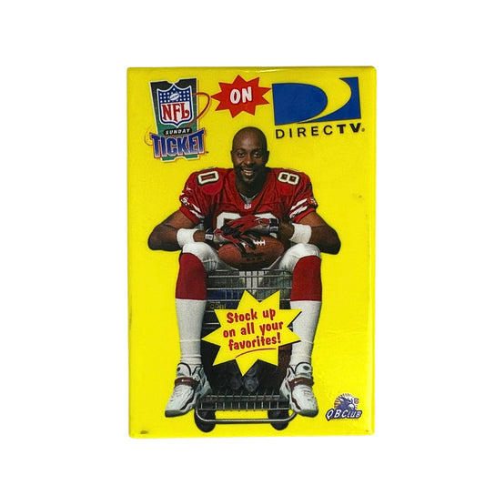 1998 Jerry Rice NFL Ticket Direct TV Pin