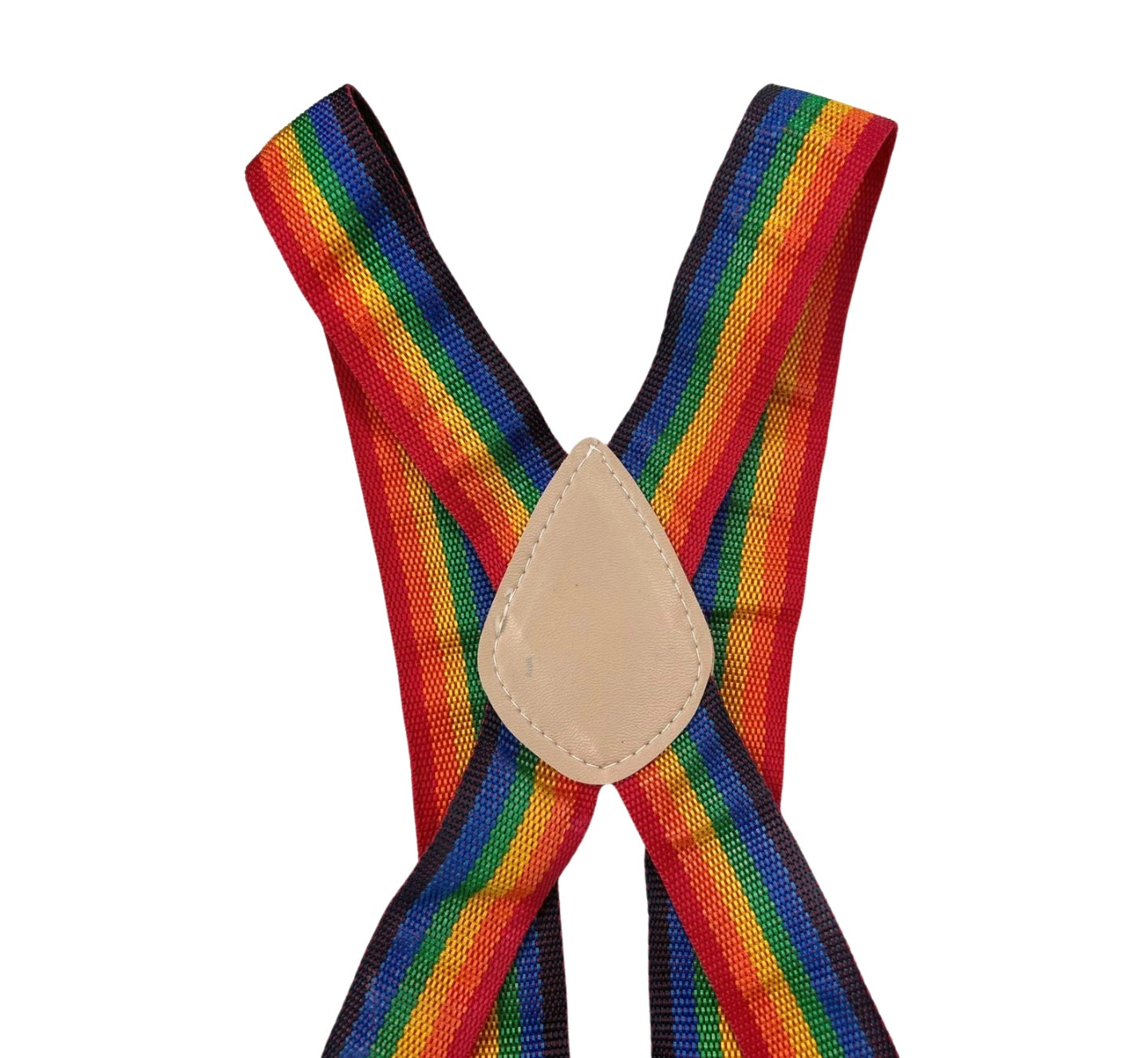 80's Rainbow Adjustable Suspenders