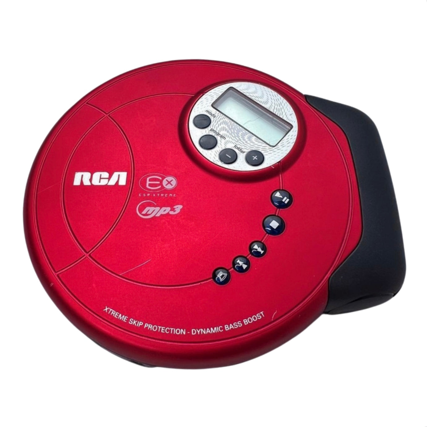 RCA ESP-Xtreme Personal Portable CD MP3 Player Model RP2520 WORKS