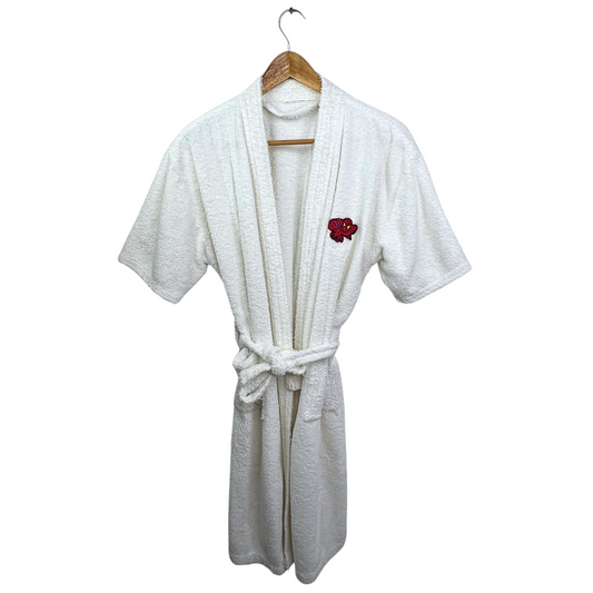 90’s Terry Cloth Spider-Man Short Sleeve Bathrobe