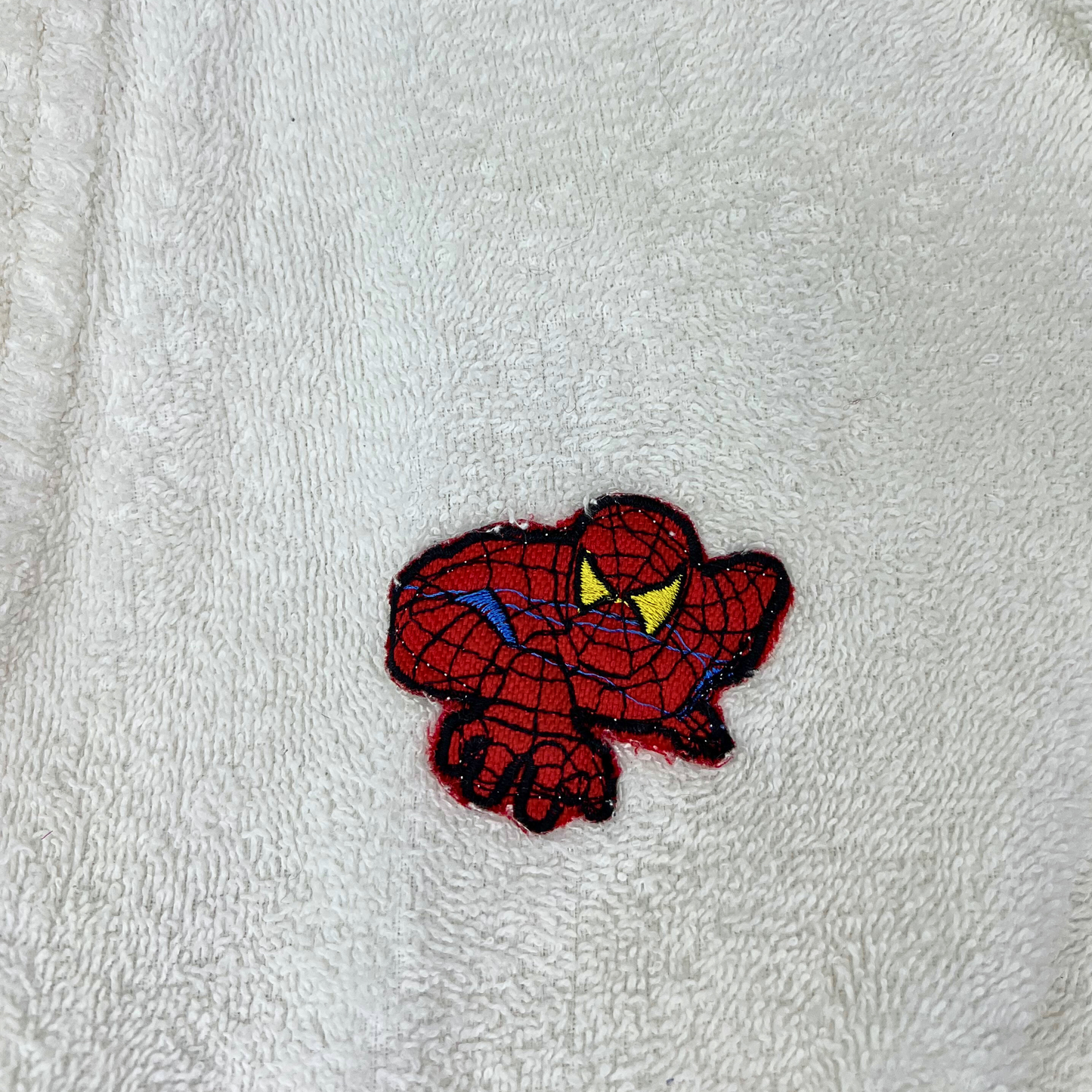 90’s Terry Cloth Spider-Man Short Sleeve Bathrobe