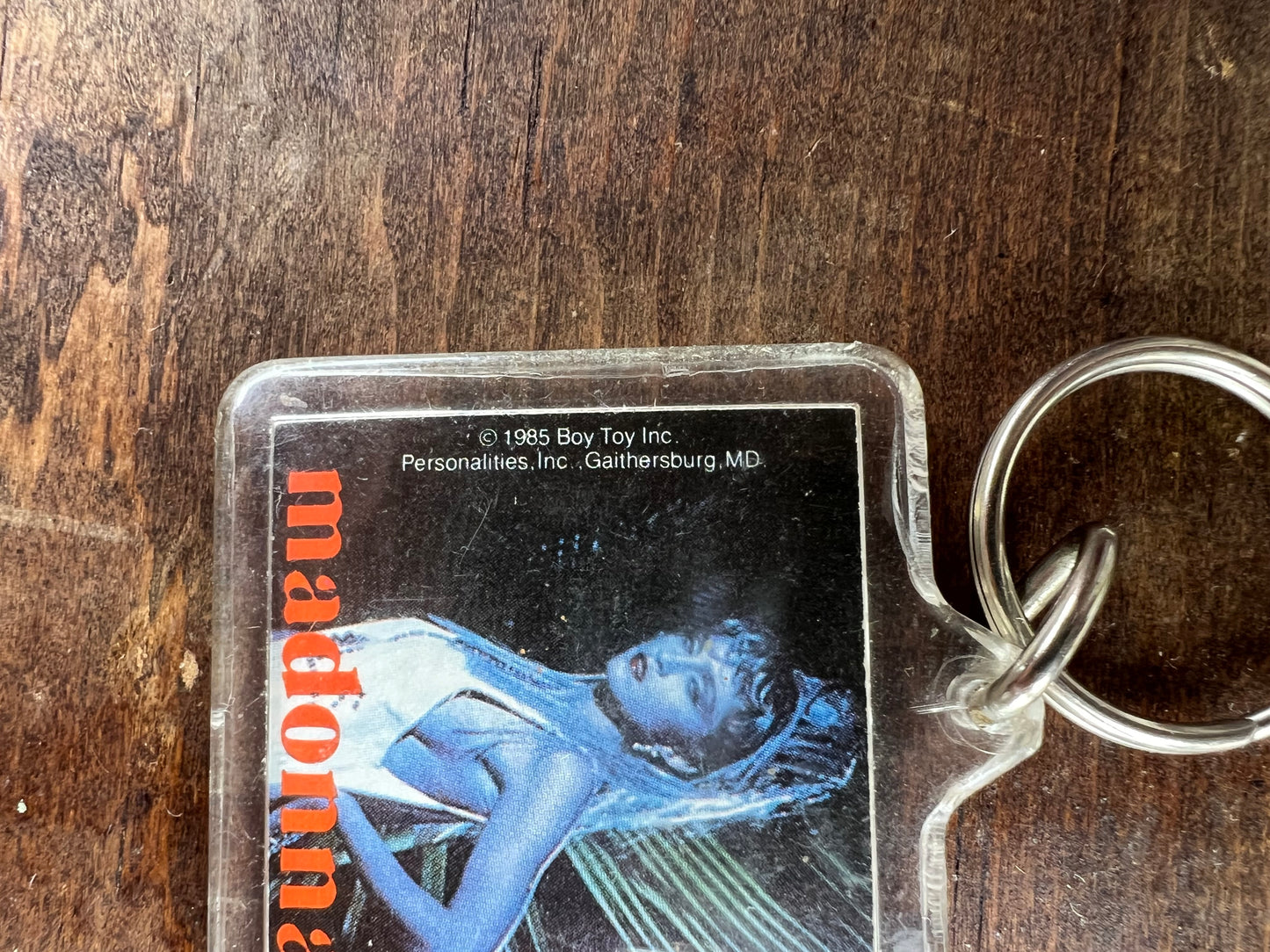 1985 Madonna Keychain Purse Charm