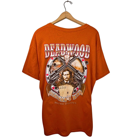00’s Deadwood South Dakota Deadman’s Hand Tshirt Size Large