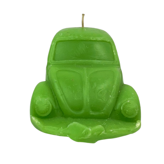 Vintage Volkswagen Beetle Hand-Sculpted Candle Unscented