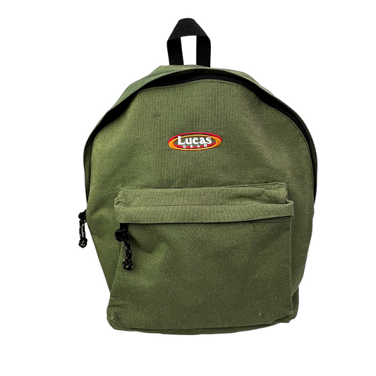 90’s Grunge Green Lucas Gear Canvas Backpack