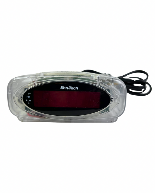 80’s Clear Transparent Ken-Tech Digital Alarm Clock