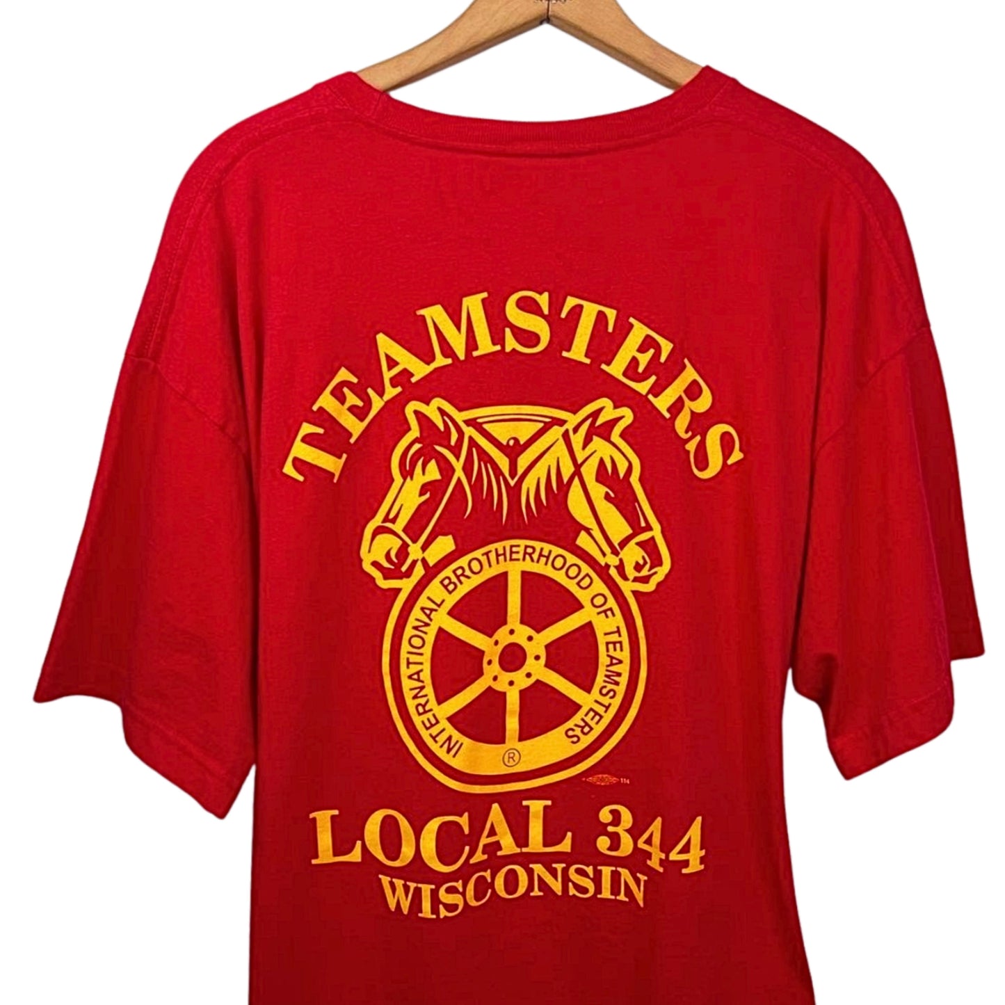 Vintage Pay Up UPS Teamsters Union T-shirt Size X-Large