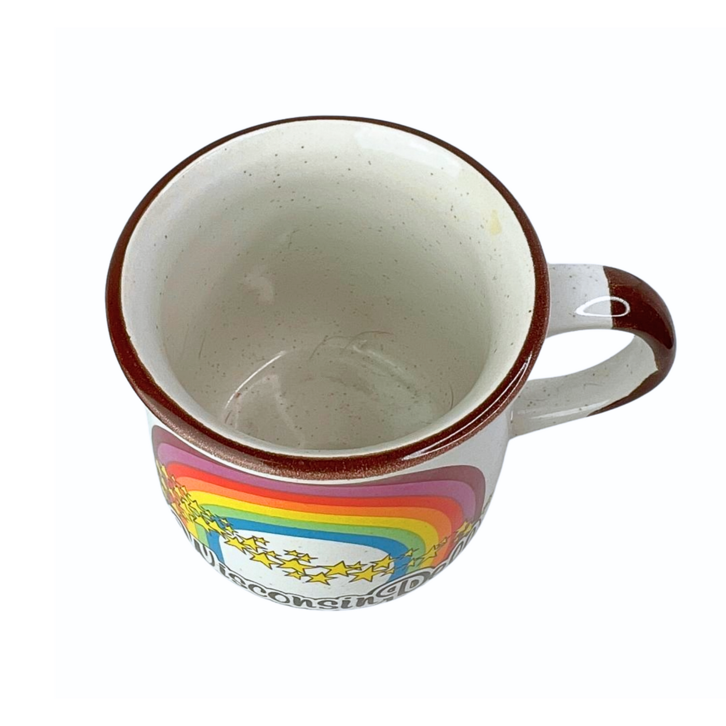 80’s Wisconsin Dells Rainbow Souvenir Mug