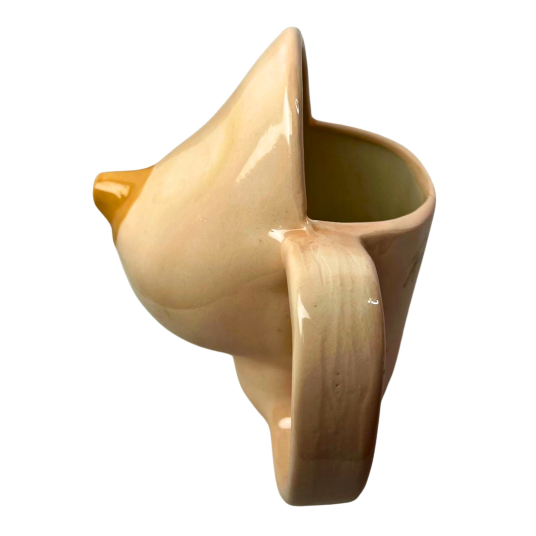 Vintage Raymond Boob Breast Nipple Spout Novelty Coffee Mug