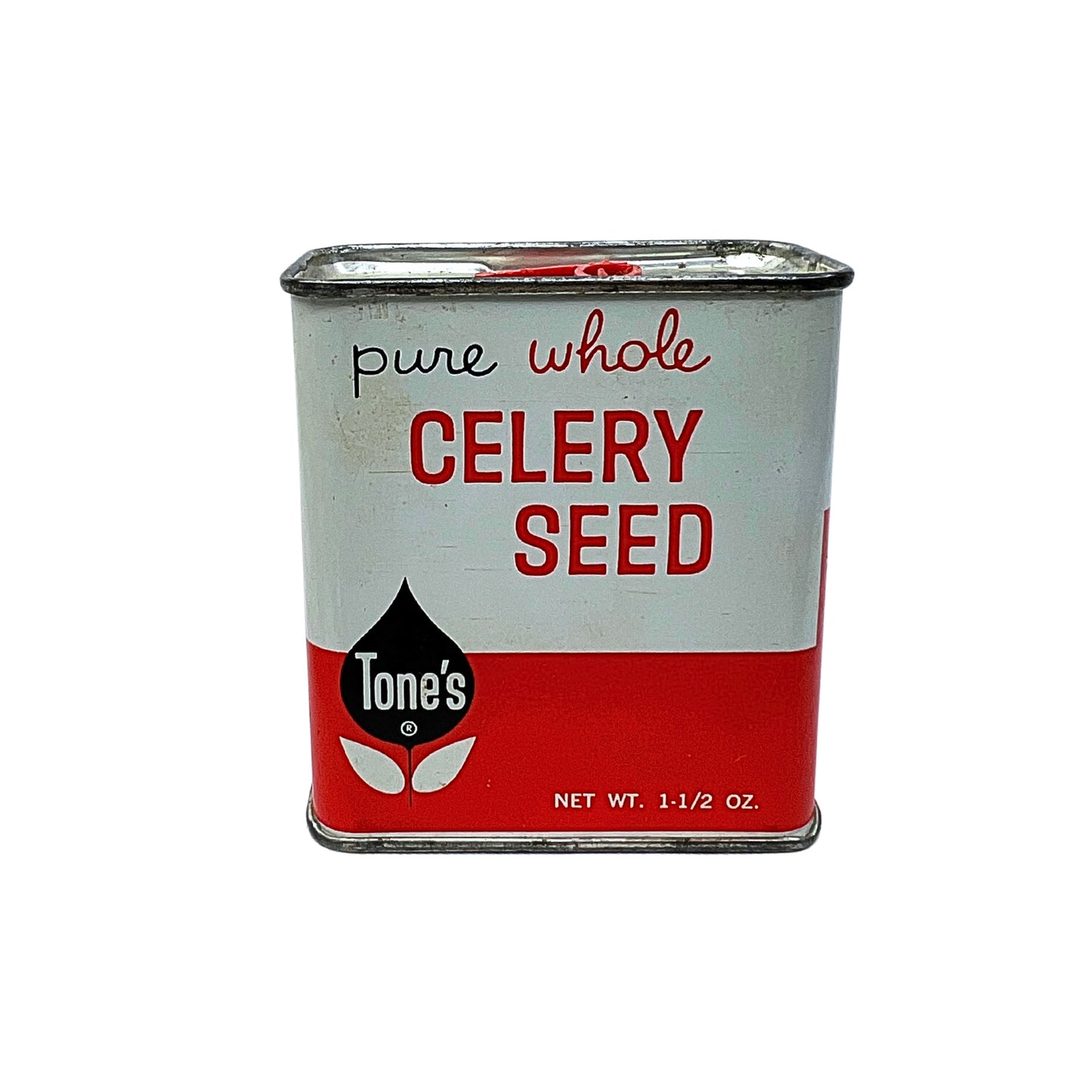 1971 Tone’s Whole Celery Seed Vintage Spice Tin