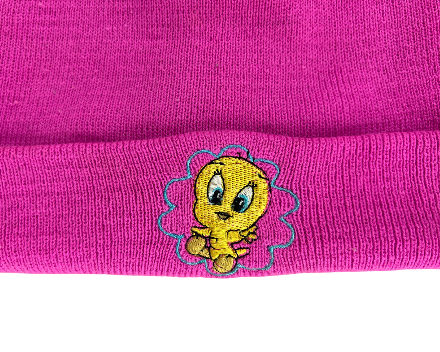 90’s Looney Tunes Baby Tweety Bird Stocking Hat Beanie