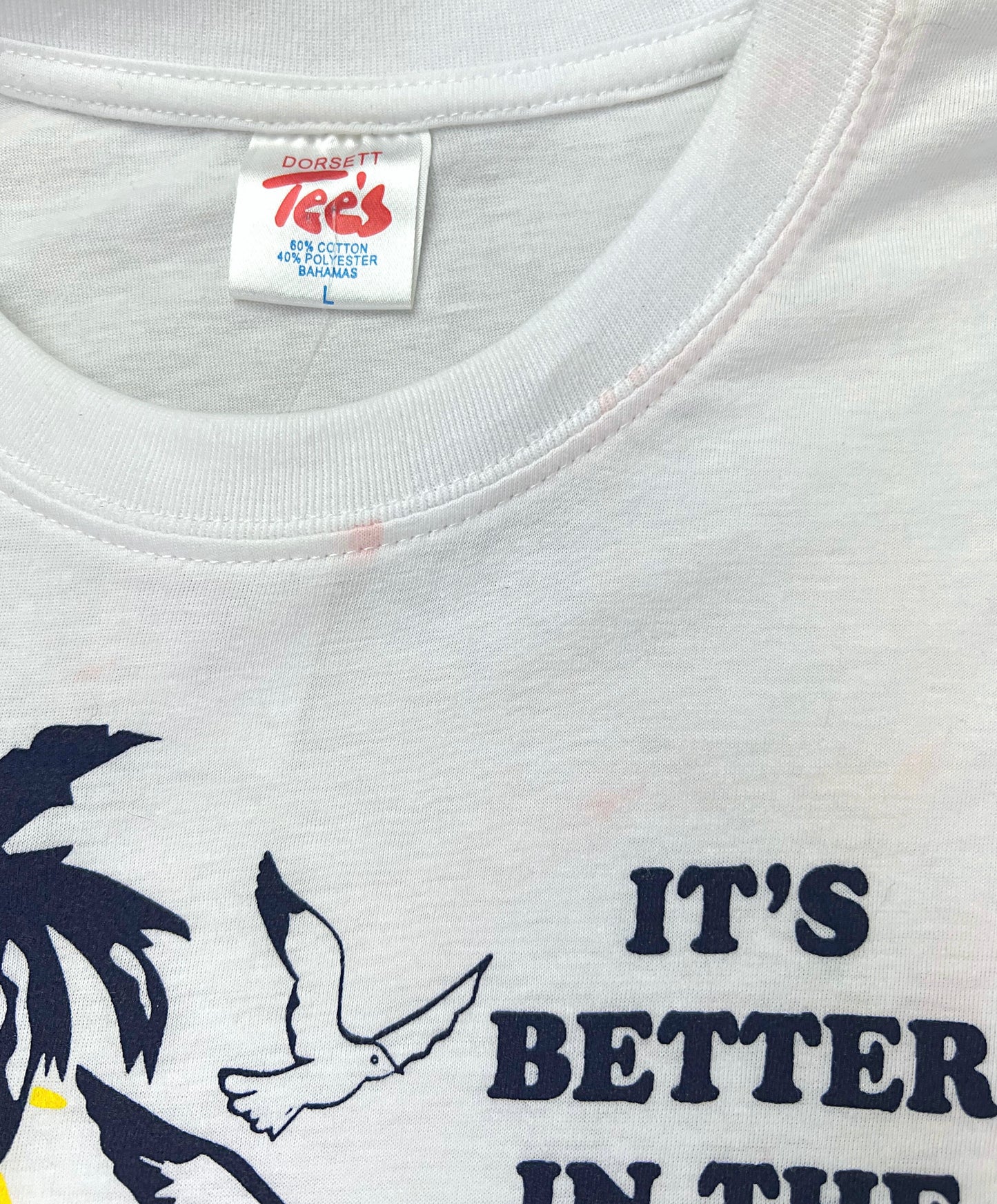 70’s It’s Better in the Bahamas Souvenir Tourist T-shirt Size Large