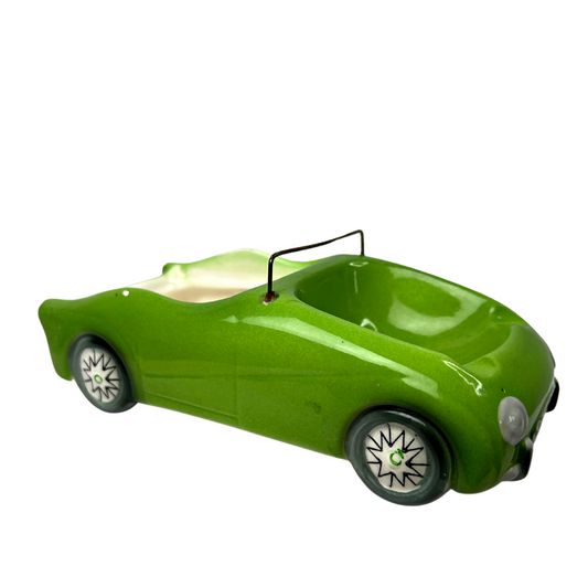 70’s Green Convertible Ceramic Ashtray