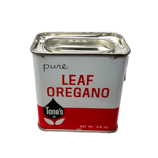 1978 Tone’s Oregano Vintage Spice Tin