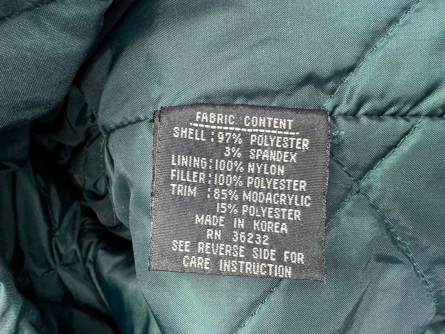 80’s Black Faux Fur Hooded Parka Size S/M