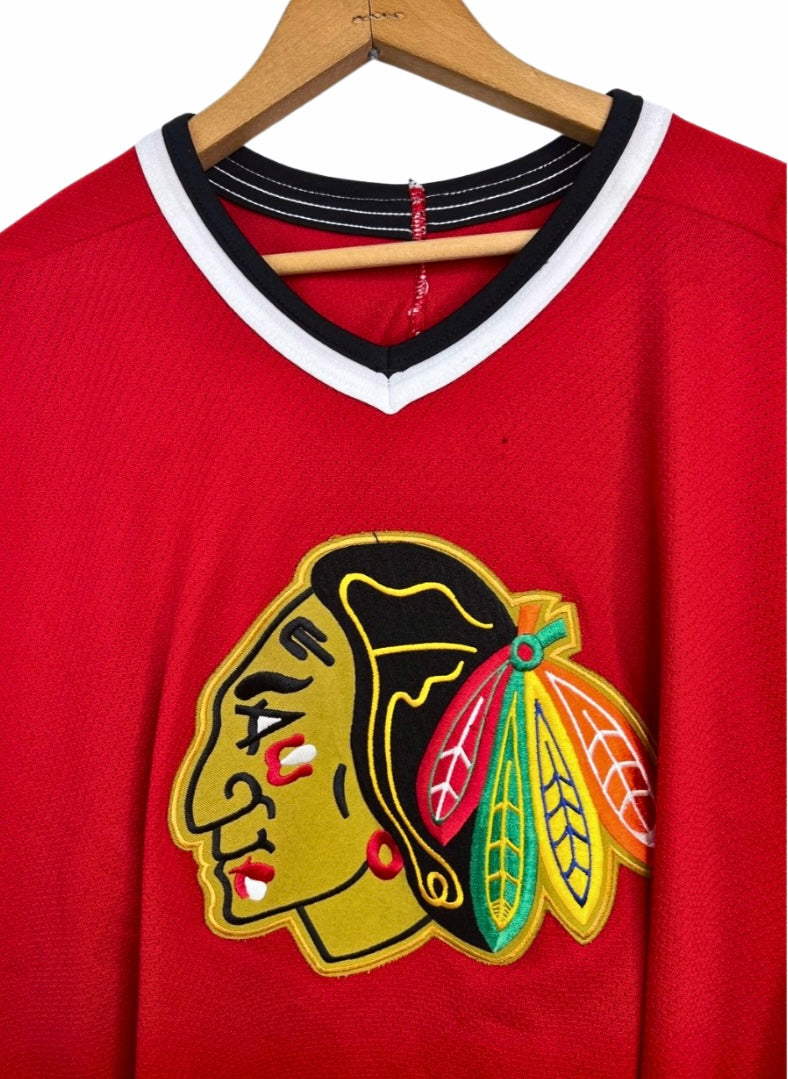 Vintage Schaffer Chicago Blackhawks Authentic NHL Hockey Jersey
