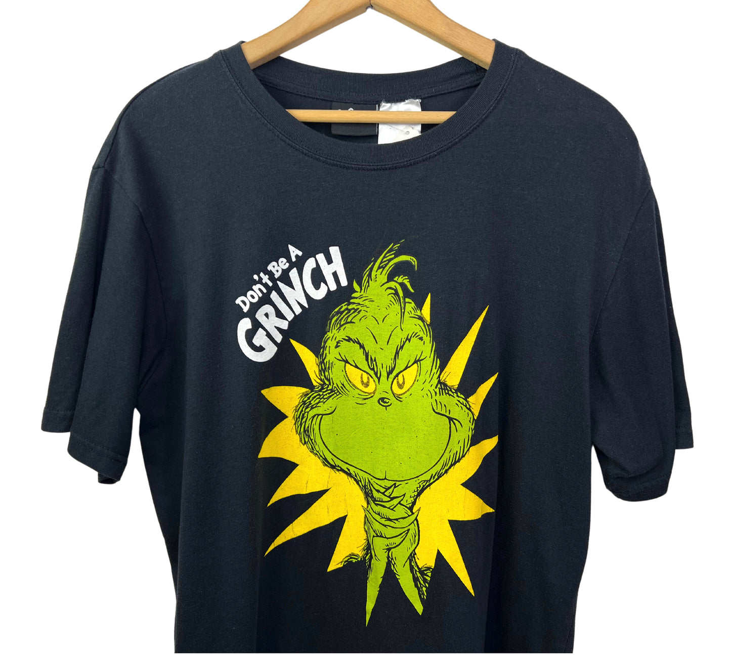 00’s Don’t Be a Grinch Dr. Seuss T-shirt Size Large