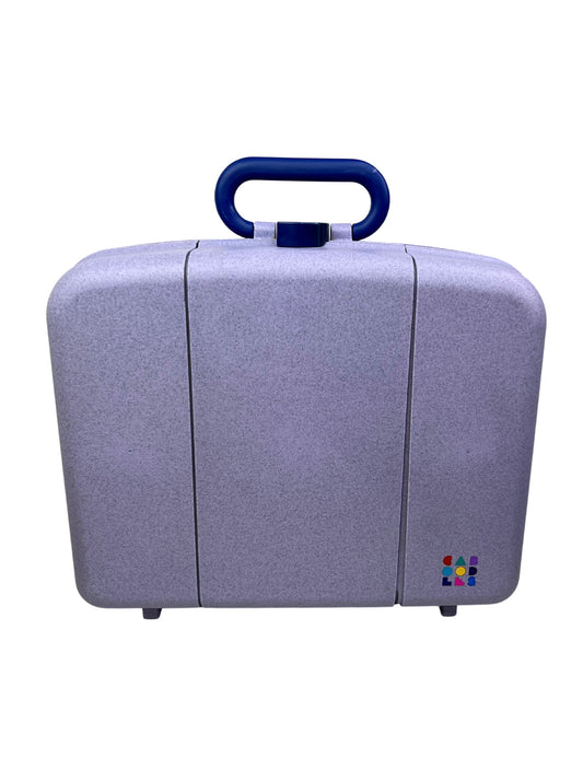 90’s Caboodles Makeup Cosmetic Large Tri-fold Travel Case Suitcase