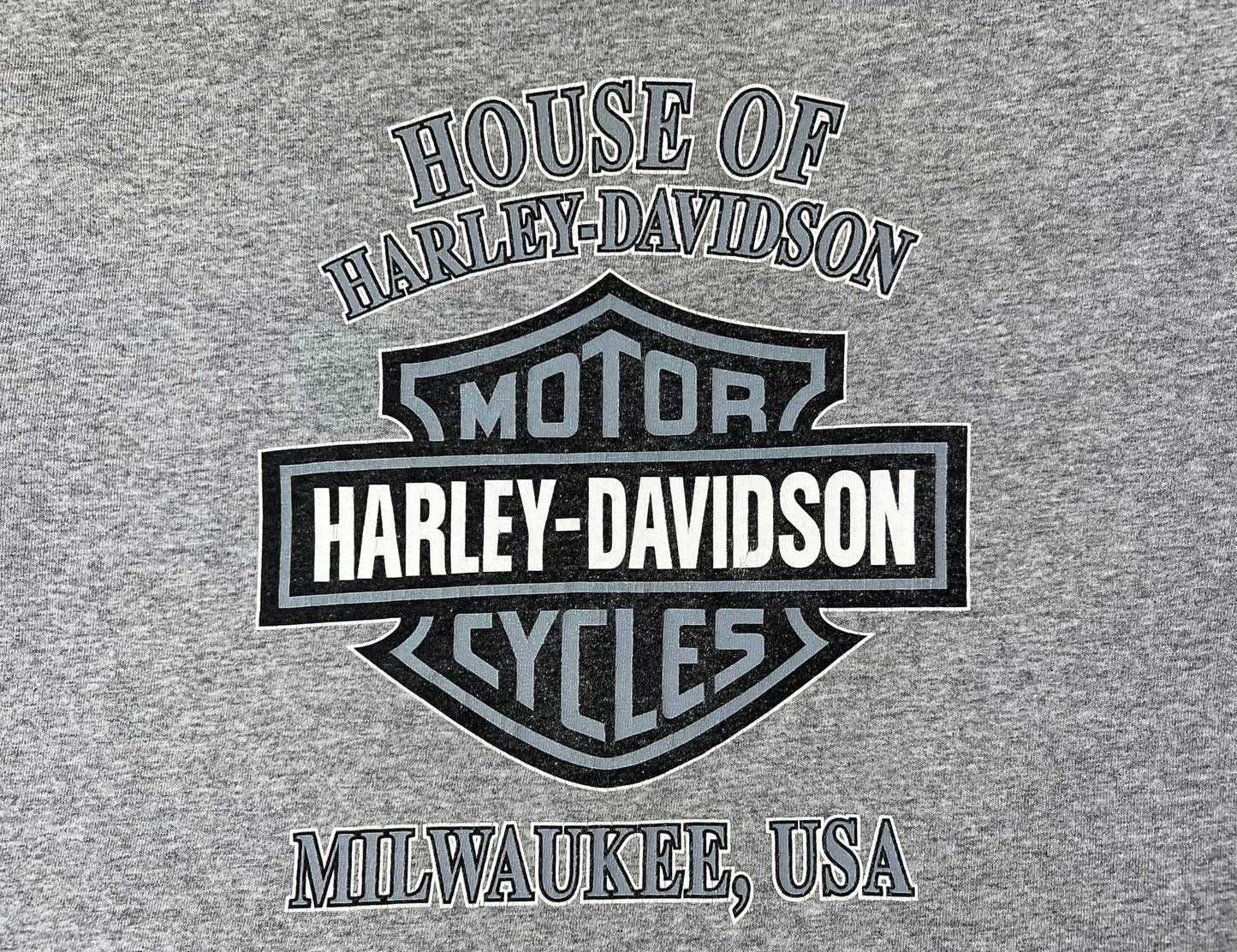 2000 Harley Davidson House of Harley Bald Eagle Pocket Tshirt Size L/XL
