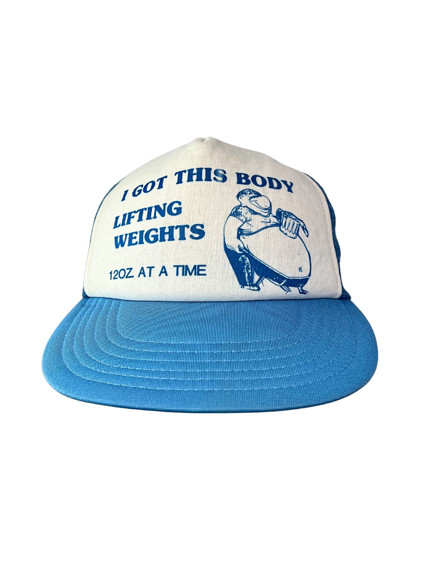 80’s I Got This Body Lifting Weights 12oz at a Time Hat