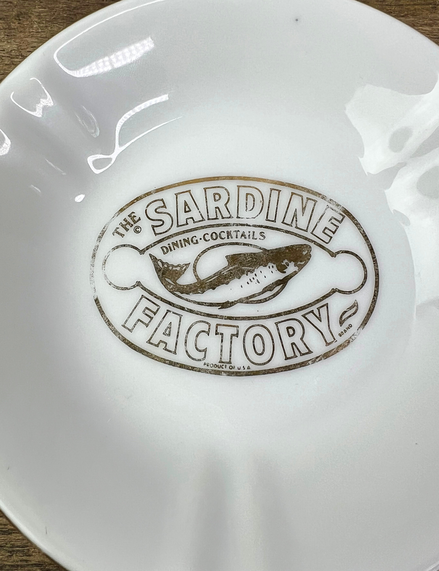 60’s The Sardine Factory Ashtray