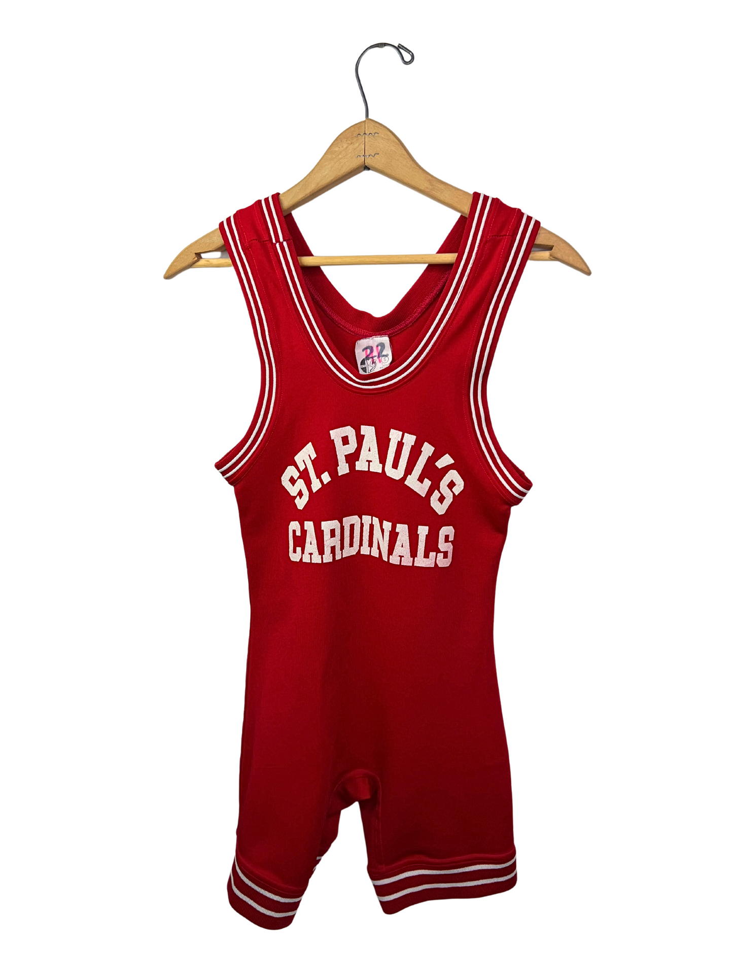 70’s St. Paul’s Cardinals Wrestling Singlet Size Small