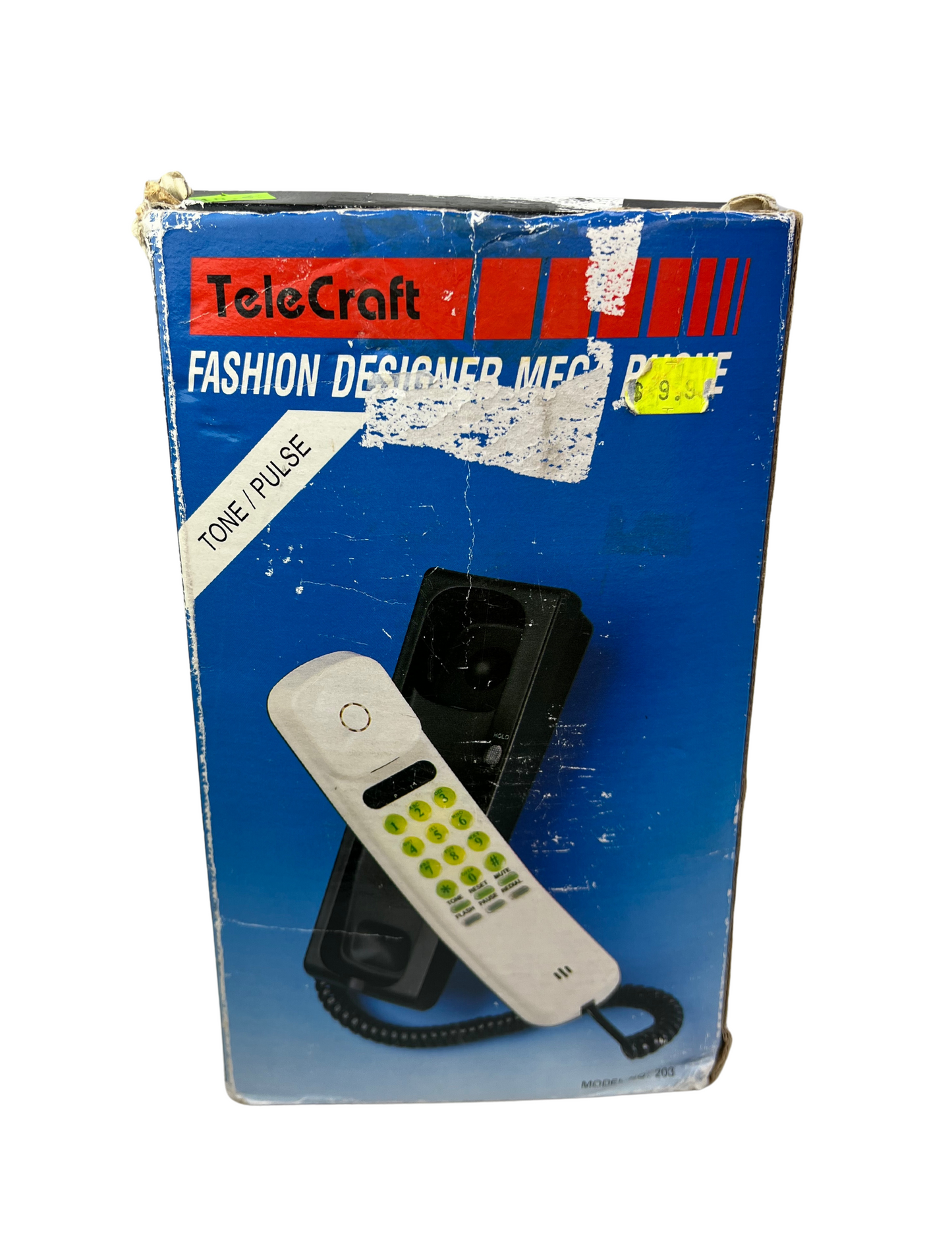 80's LightUp Touchtone TeleCraft Cord Telephone (in box)