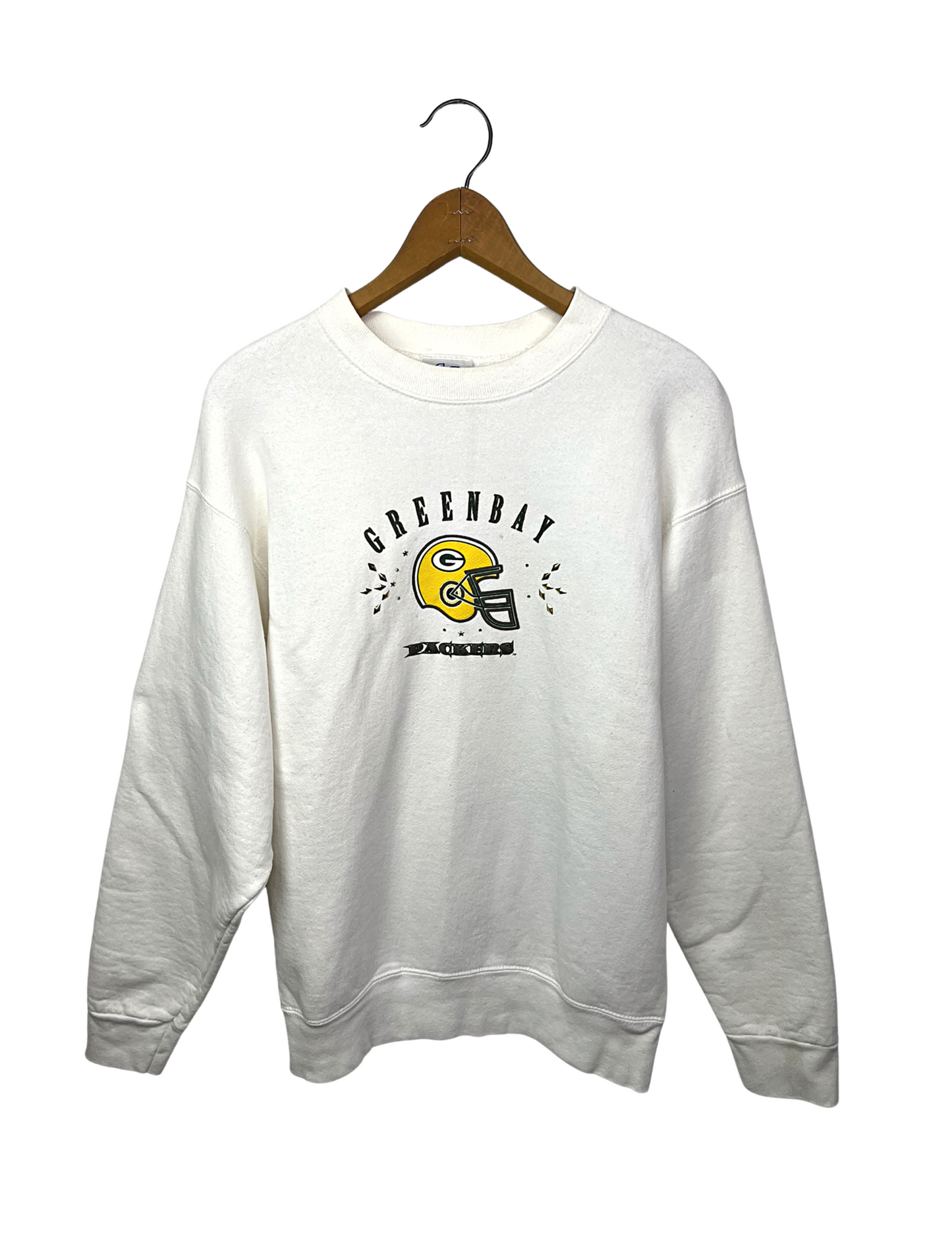90’s Green Bay Packers Studded Sweatshirt Size Medium