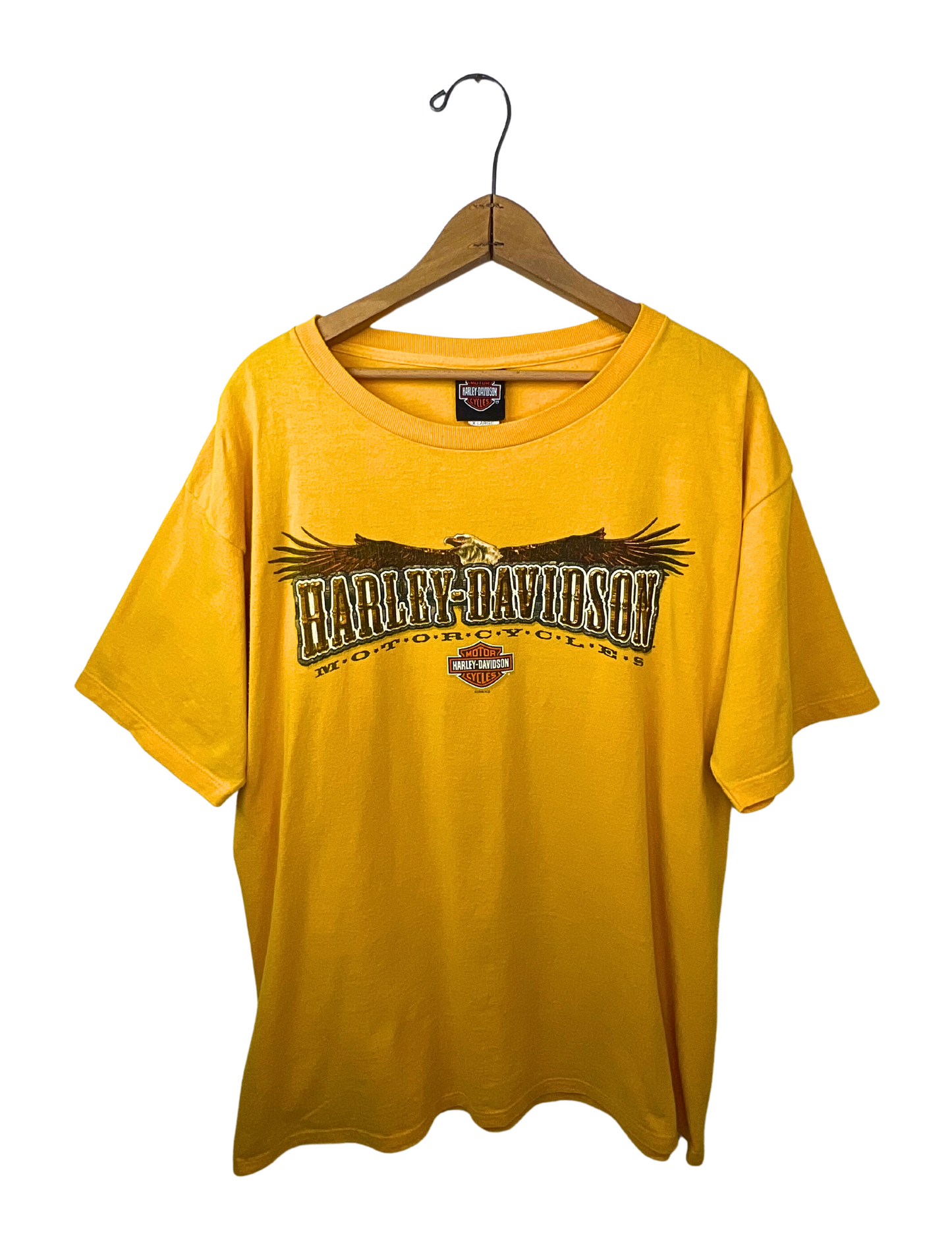 2005 Harley Davidson Kalispell, Montana Bald Eagle Biker T-shirt Size XL