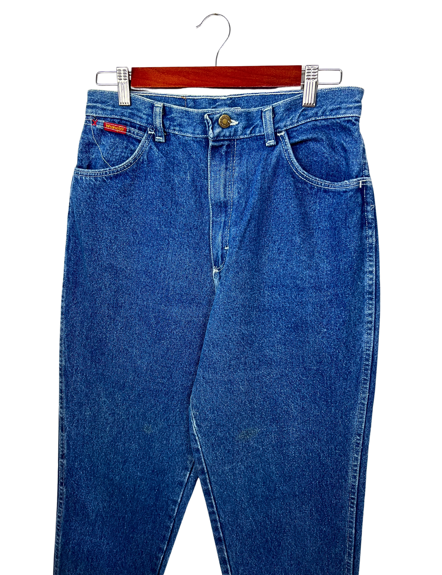 70's Wrangler Stitched Back Pocket WESTERN Jeans Sz 28W