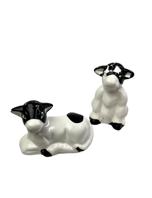 90’s Cow Couple Set of Salt & Pepper Shakers