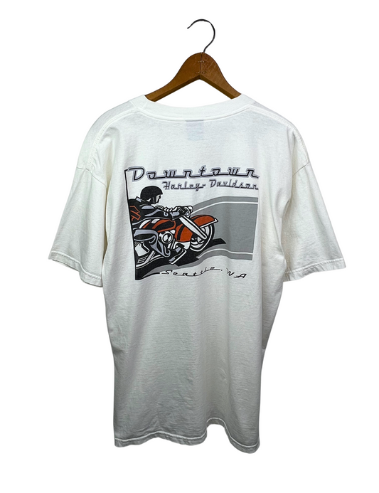 90’s Harley Davidson Seattle, Washington T-shirt Size Large