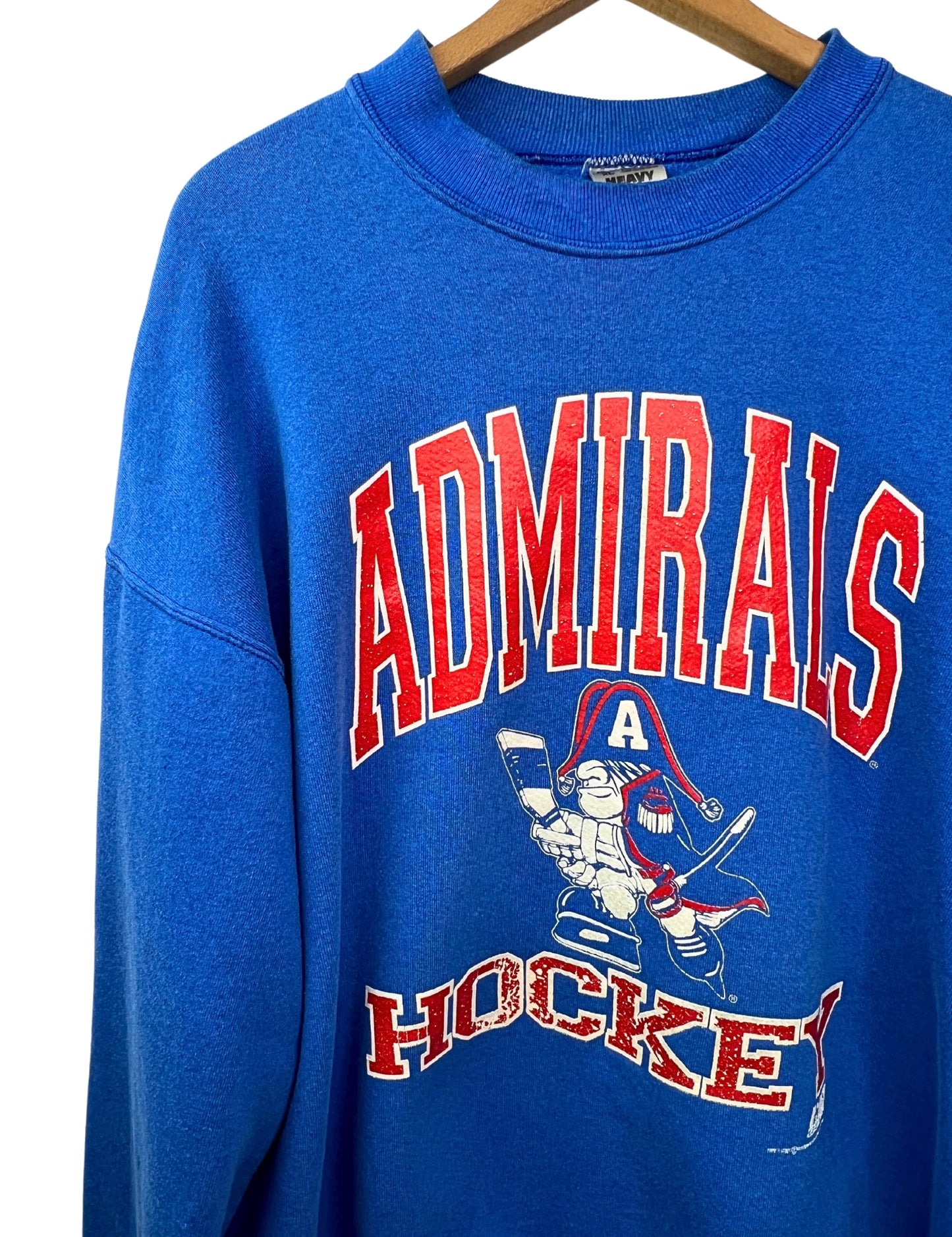 90’s Milwaukee Admirals Hockey Sweatshirt Size XL