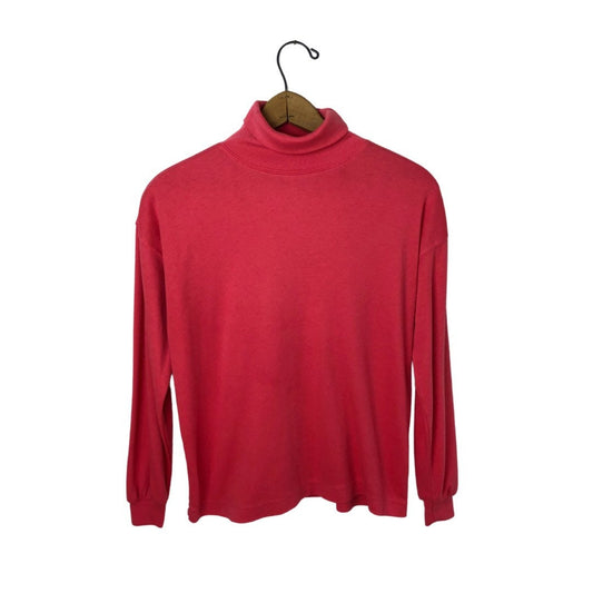 90’s Salmon Pink Super Soft Turtleneck Wms Size Medium