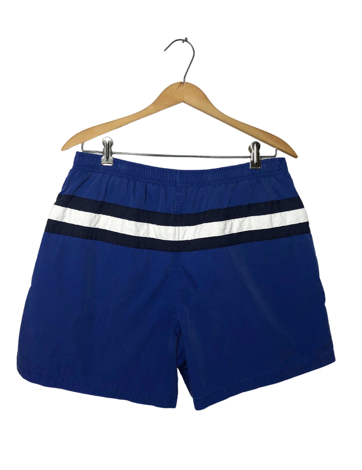 Vintage 90’s Ralph Lauren POLO Sport Stripe 5” Mesh-Lined Swim Trunks Size Medium