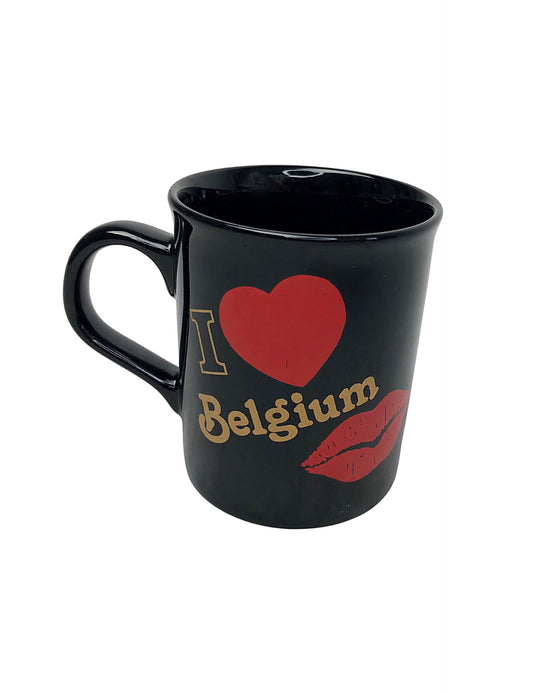 Vintage 80’s I Love Belgium Coffee Mug