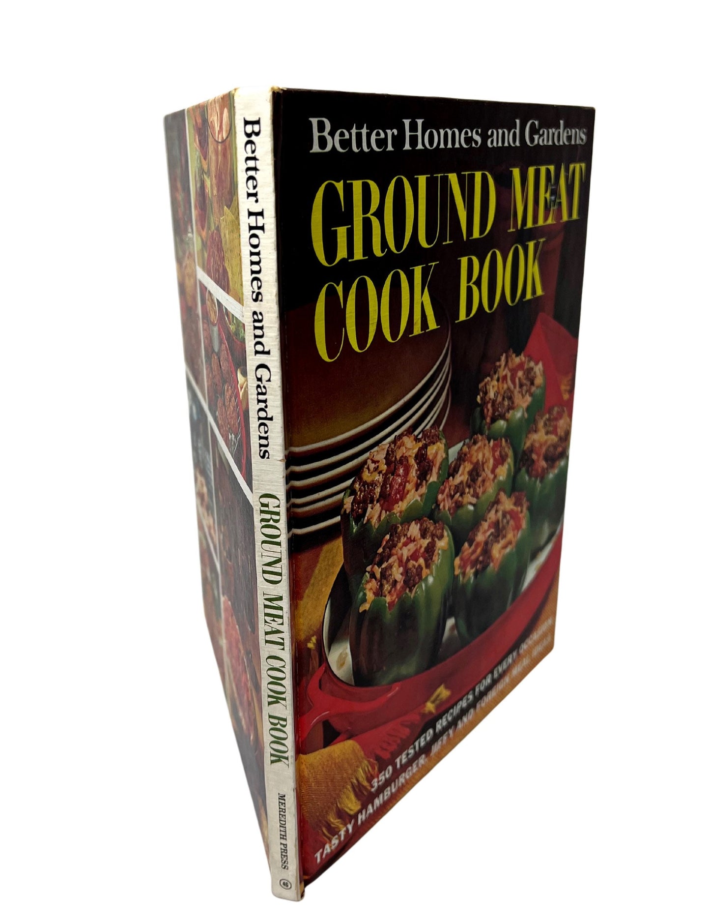 Vintage 1969 Ground Meat Better Homes & Gardens Hardcover Cookbook