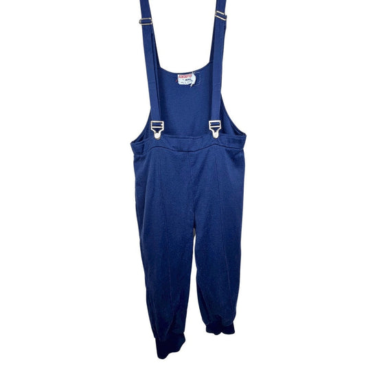 Vintage 60’s Ashcrofter by Aspen Navy Ski Bibs Pants Size Large