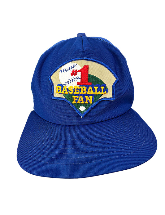 70’s #1 Baseball Fan Meshback Trucker Hat