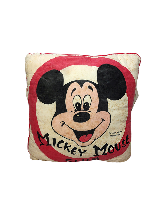 50’s Mickey Mouse Club Walt Disney 13x13 Throw Pillow