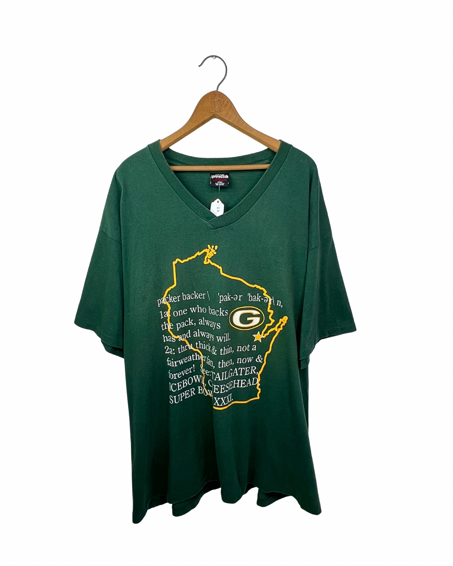 Vintage 90's Green Bay Packers Pro Player Football 100% Cotton T-Shirt –  Fresh to Death Vintage