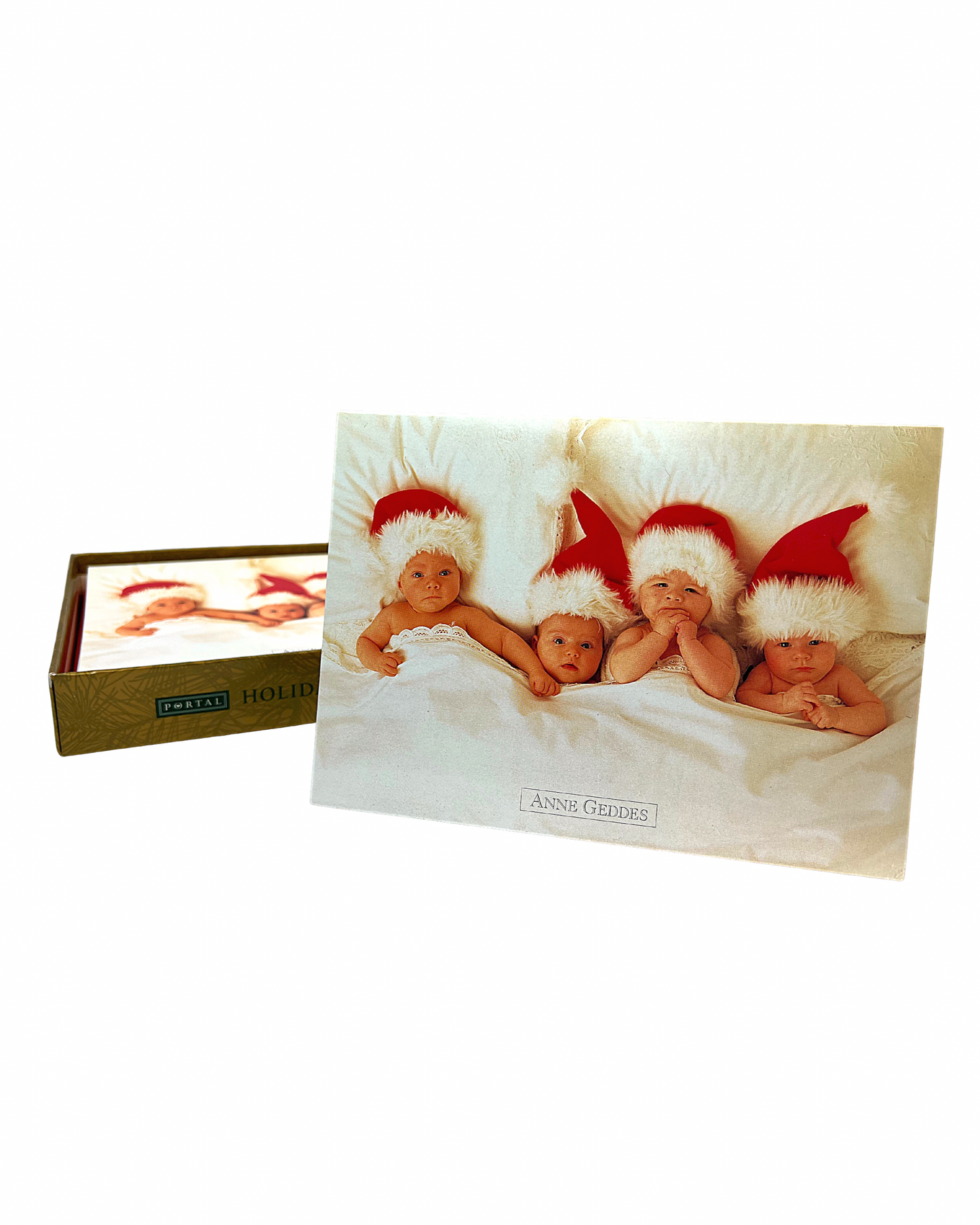 90’s Anne Geddes Baby Santas Holiday Merry Christmas Boxed Cards