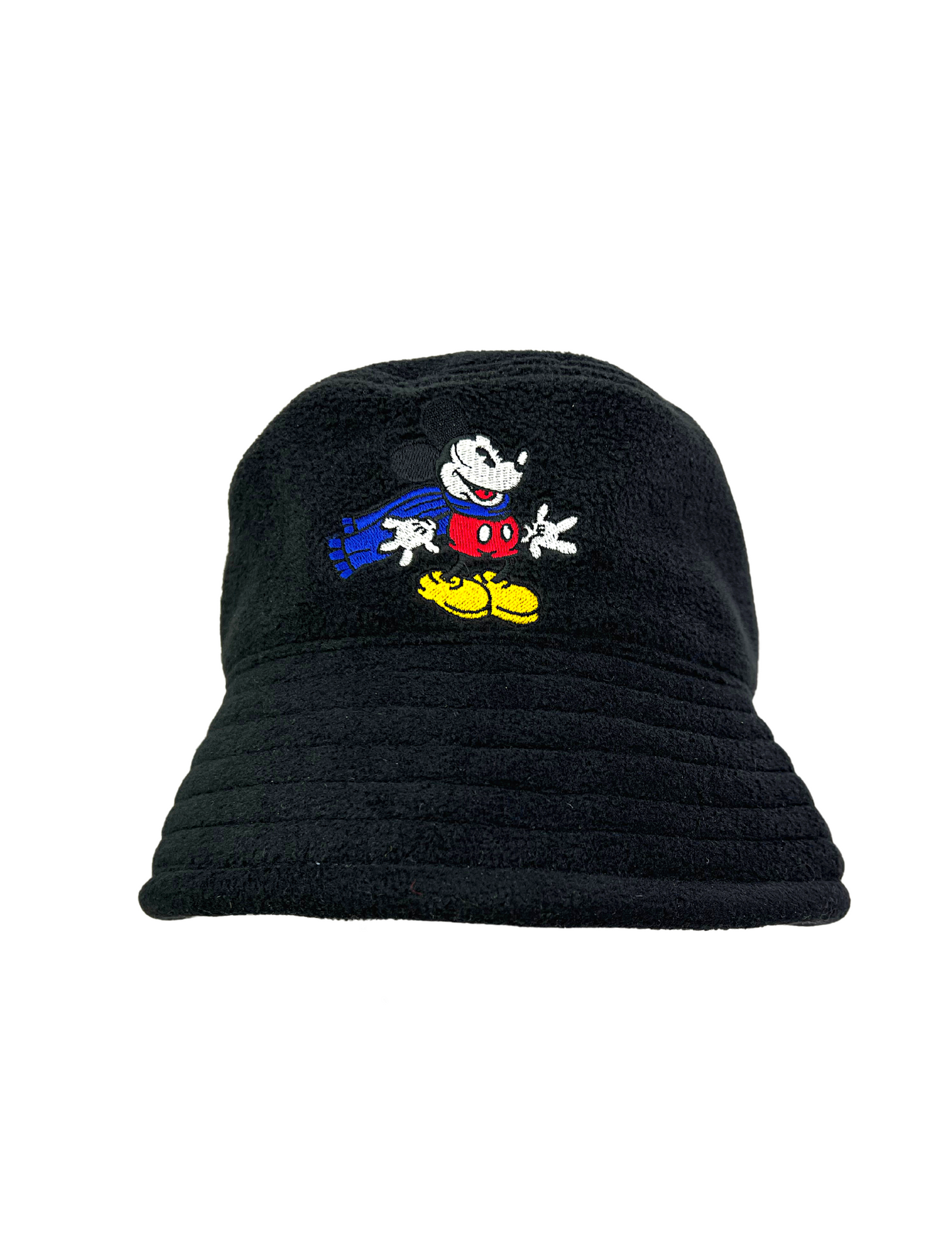 90’s 00’s Mickey Mouse Disneyland Fuzzy Fleece Bucket Hat