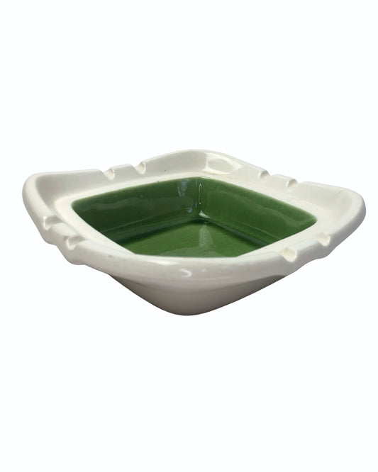 60’s Haegar Pottery Mid Century Modern Glazed Ashtray